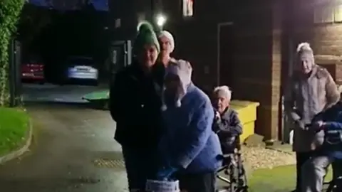 Southcroft Elsie switching the lights on