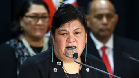 Getty Images Newly appointed Minister of Foreign Affairs Nanaia Mahuta
