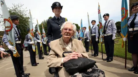 Paul Norris Royal Air Force centenary parade in Durham