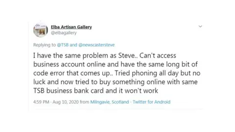 @elbagallery screenshot of a tweet