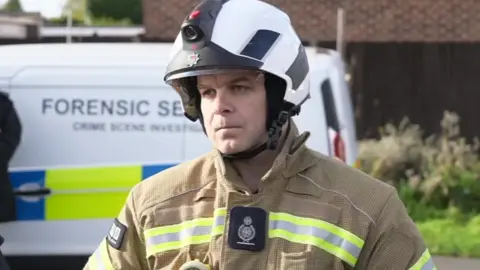 The deputy fire commissioner added that firefighters arrived to find a 'significant' blaze