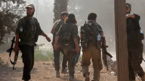 AFP Jabhat Fateh al-Sham fighters