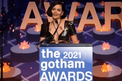 Getty Images Maggie Gyllenhaal at the Gotham Awards