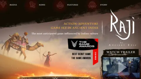 Nodding Heads Games Indian computer game Raji