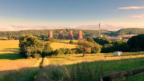 Ironbridge Power Station from Coalbrookdale