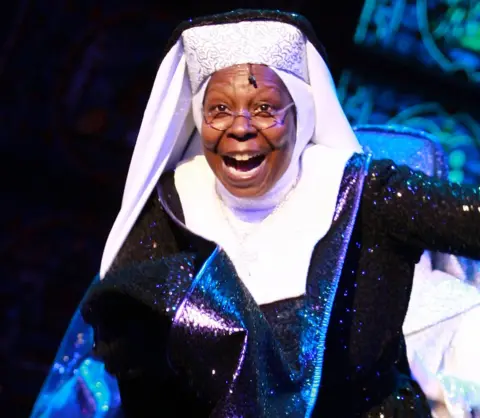 Neil Mockford Whoopi Goldberg in Sister Act the musical