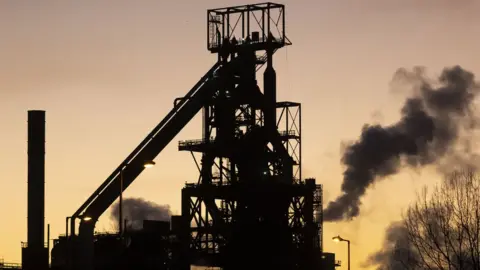 Getty Images Tata Steel at Port Talbot