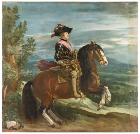Museo del Prado Felipe IV a Caballo (Philip IV on Horseback) by Diego Velázquez