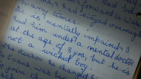 BBC Mrs Warmby's letter to the Home Secretary