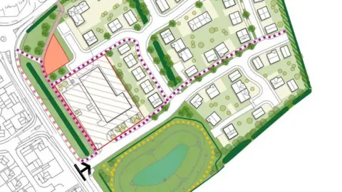 Robert Hitchins An artist rendition of what the development would have looked like