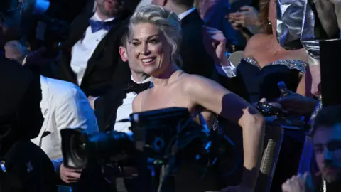 Getty Images Hannah Waddingham during the 2024 BAFTA TV awards