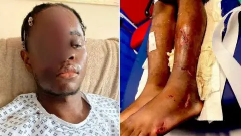 Family photo K-Dogg, Bristol race attack