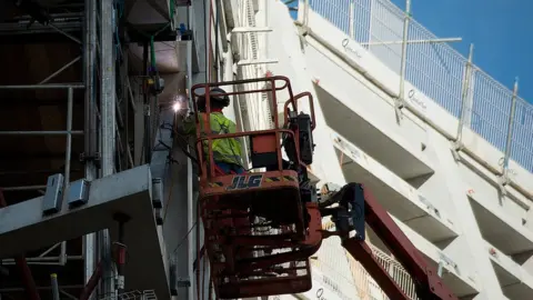 Getty Images building work