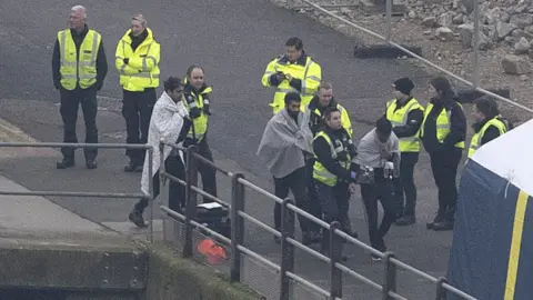 Steve Finn More Dover Migrants Cross The Channel And Are Escorted By Border Force