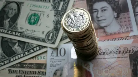 Getty Images stack of coins