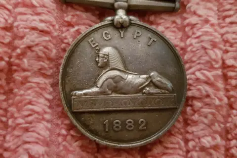 Suzanne Brown Egypt medal 1882