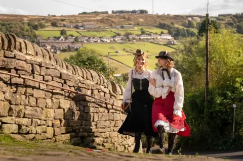 PA Media Haworth steam punk event