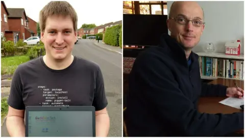 SCHol Tech Carl Molyneux and Tim Finch