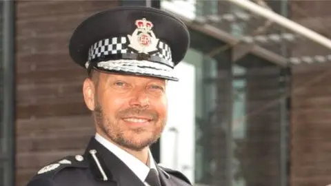 Gloucestershire Constabulary Chief Constable Rod Hansen with PCC Martin Surl