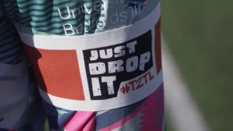 BBC/Nicola Haseler The Just Drop It logo