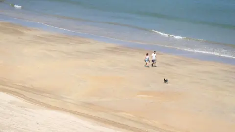 PA/David Davies WHITE ROCKS BEACH