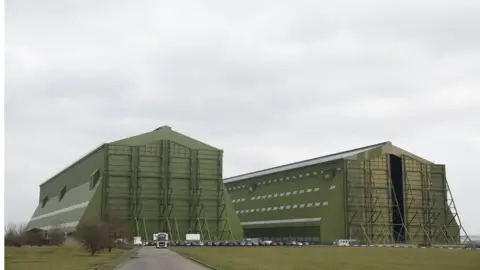 Getty Images The Cardington Sheds