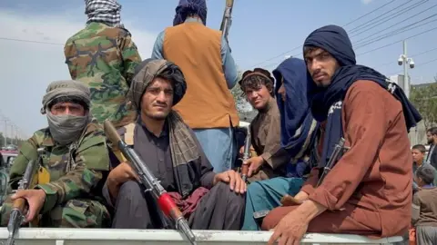 Reuters Members of the Taliban