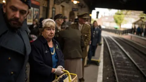Oli Scarff /AFP Second World War weekend in Pickering