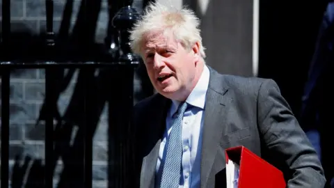 Reuters Prime Minister Boris Johnson outside Downing Street