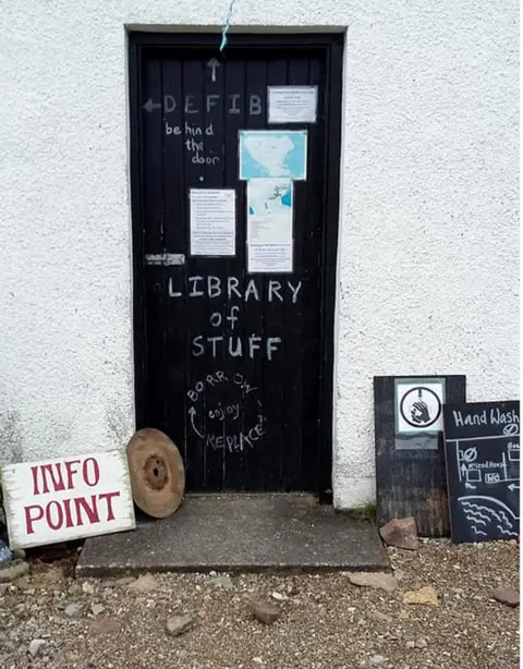 iSle Martin Trust information point