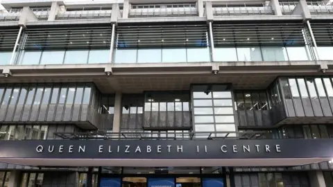 Getty Images A general view of the QEII centre