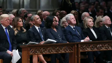 Getty Images The Trump, Obamas, Clintons and Carters