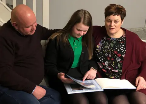 Jeff, Isobel and Rebecca Walker