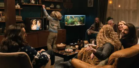 Netflix The first scene of Eurovision: The Story of Fire Saga