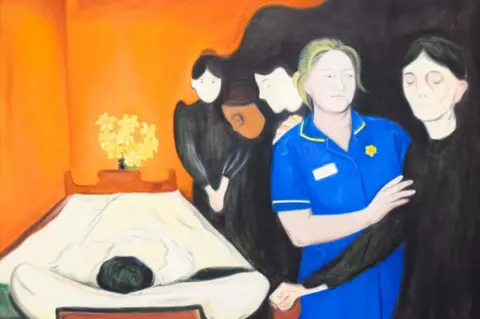 Lisa Buchanan By the Death Bed