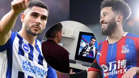 Getty Images Neal Maupay and Andros Townsend