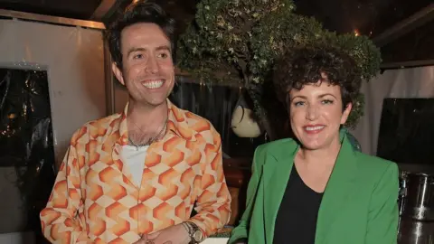 Getty Images Nick Grimshaw and Annie Mac