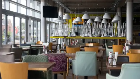 Getty Images Mount Stuart Wetherspoon pub interior in Cardiff Bay