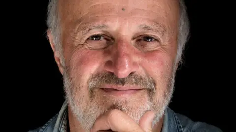 J David Simons Close up of David