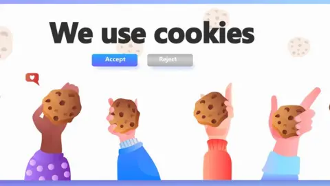 Getty Images cookie consent graphic