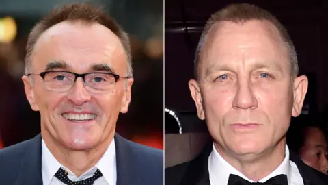 PA/Getty Images Danny Boyle and Daniel Craig