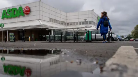 Getty Images Customer walks into Asda