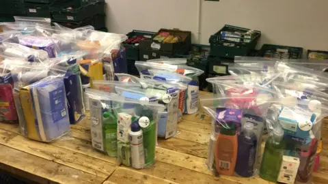 South Belfast Foodbank Toiletry packs