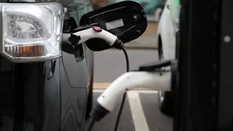 Getty Images Electric car charging