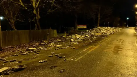 BCH Road Police Beer on road