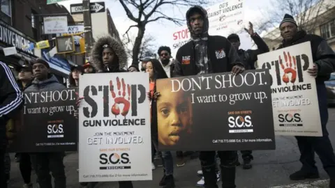 Getty Images protesters