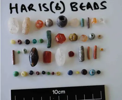 Prof Tim Insoll, University of Exeter Beads found in Harlaa