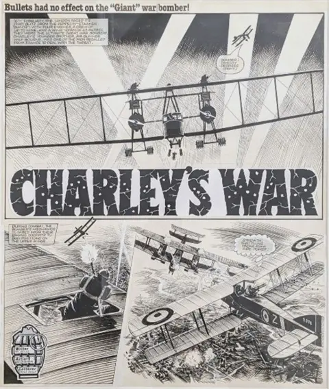 Rebellion Publishing IP Ltd Charley's War comic strip
