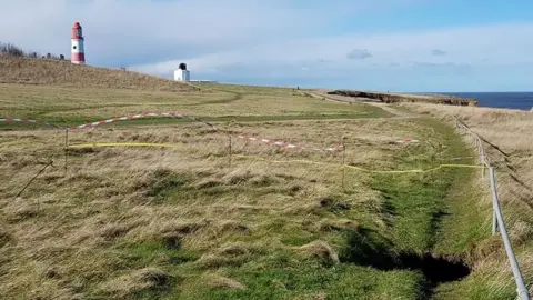 Ian Richardson Souter sinkhole
