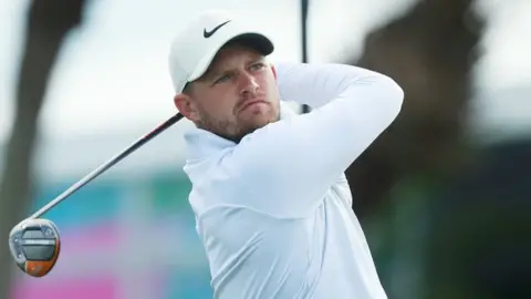 Tom Lewis has a share of the Honda Classic lead